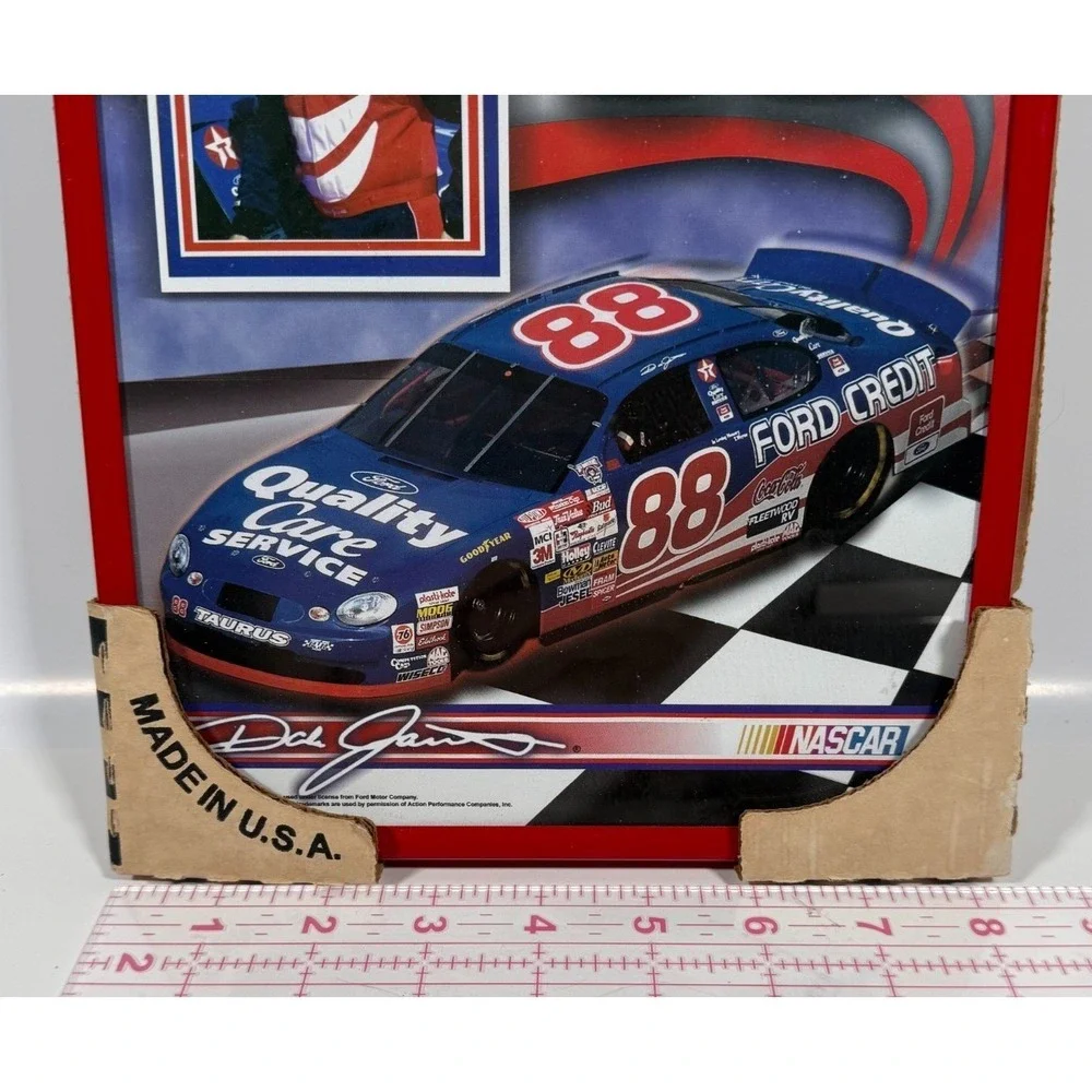 NASCAR Framed Picture 8x10 Red Dale Jarrett 88 Ford Quality Care Service